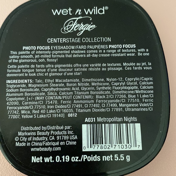 NWT Fergie limited edition eyeshadow quad - Picture 3 of 4